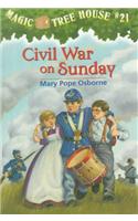 Magic Tree House: 21 Civil War On Sunday (A Stepping Stone Book)