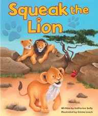 Cupcake Story Book Squeak The Lion